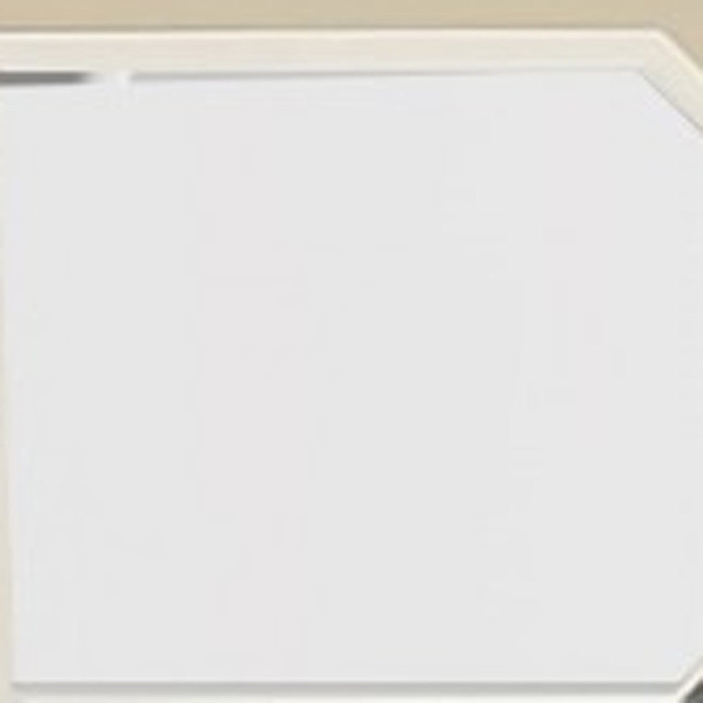 Antiqued Silver Console Table