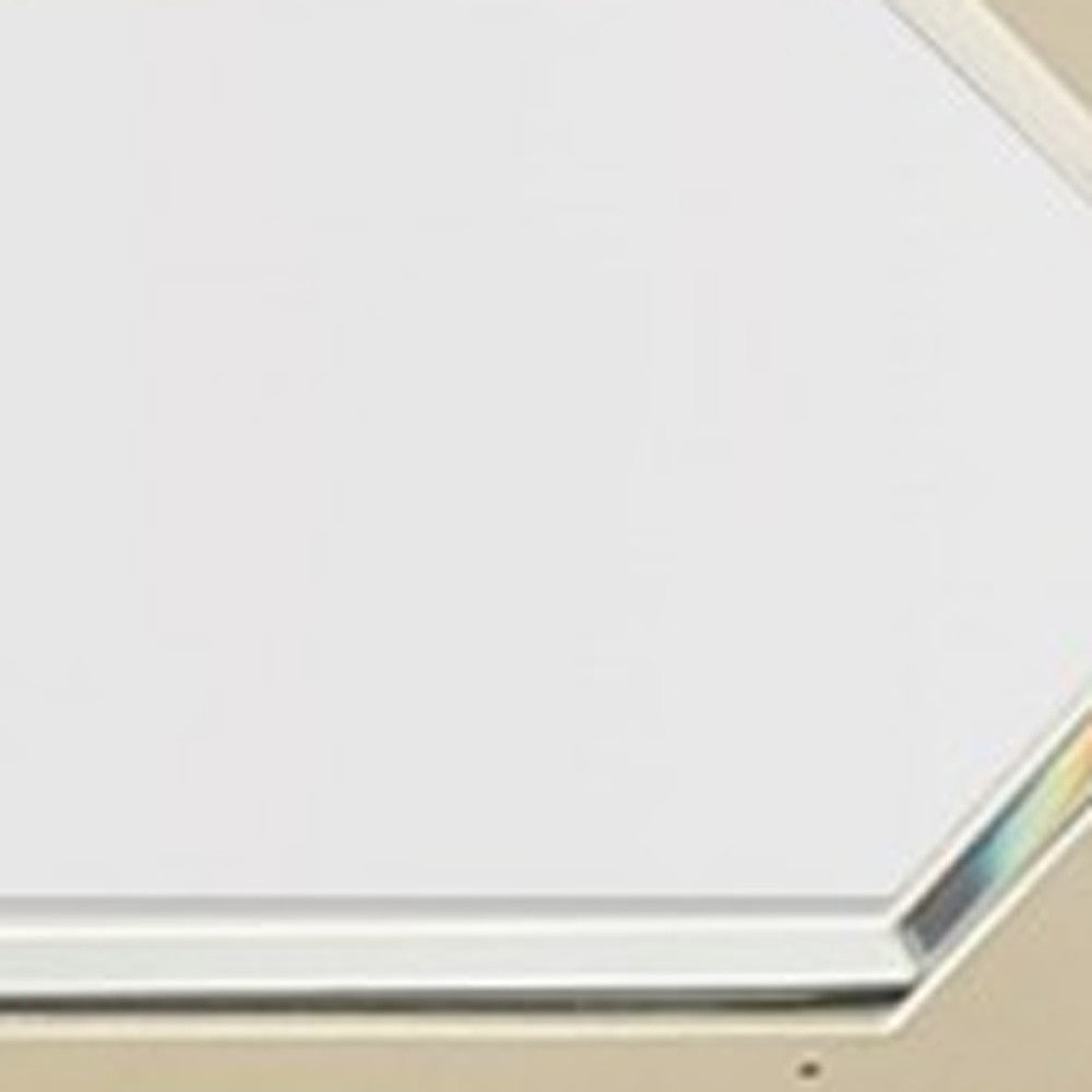 Antiqued Silver Console Table