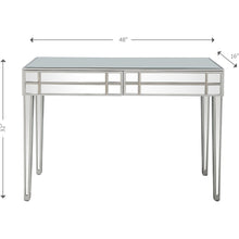 Mesa consola de acero inoxidable