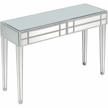 Mesa consola de acero inoxidable