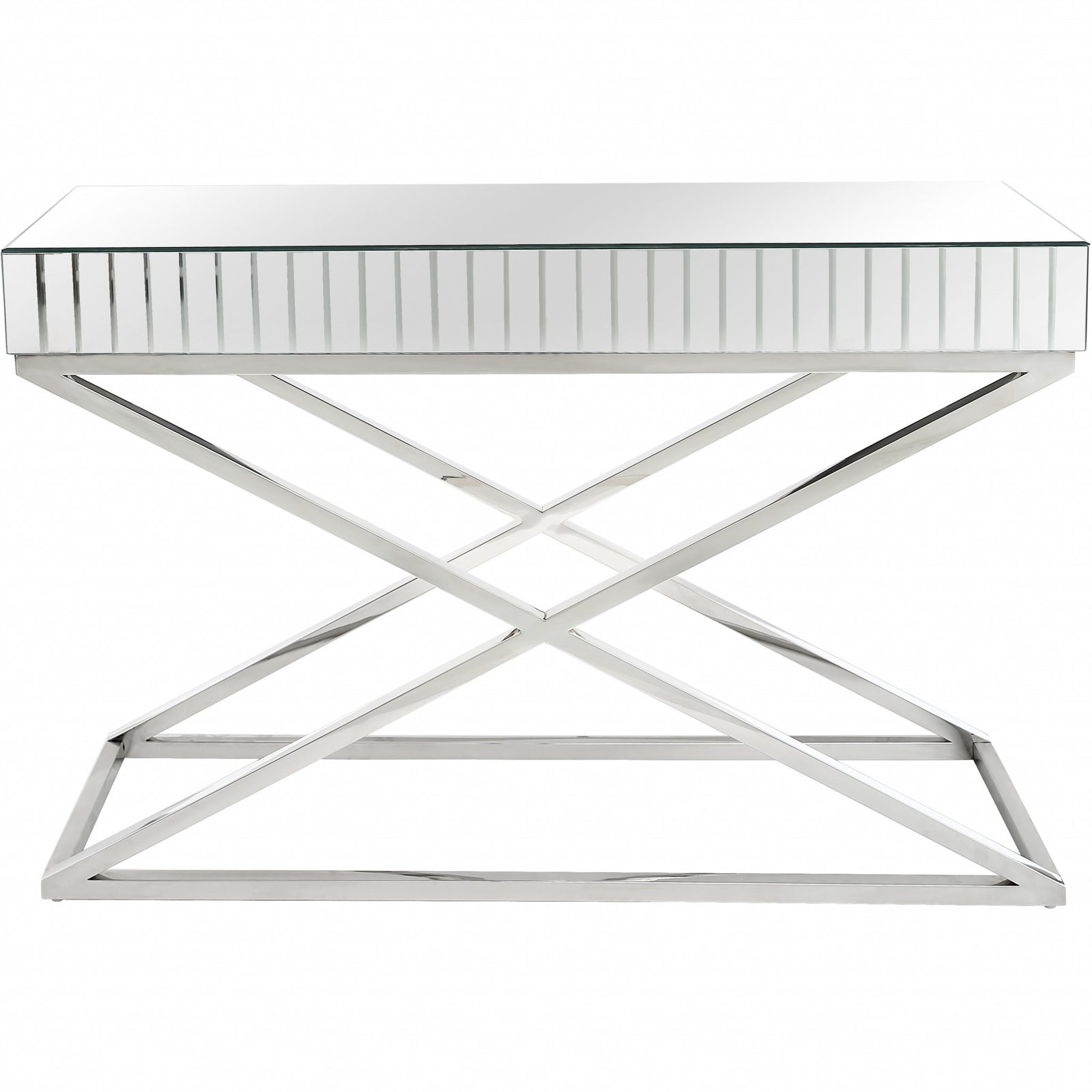 X Shaped Console Table