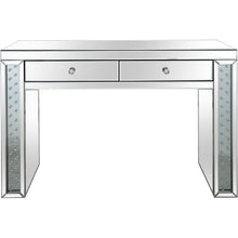 Encrusted Crystal Console Table