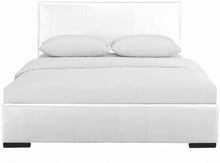 Black Upholstered Queen Platform Bed