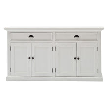 Classic White Hutch Bookcase Unit