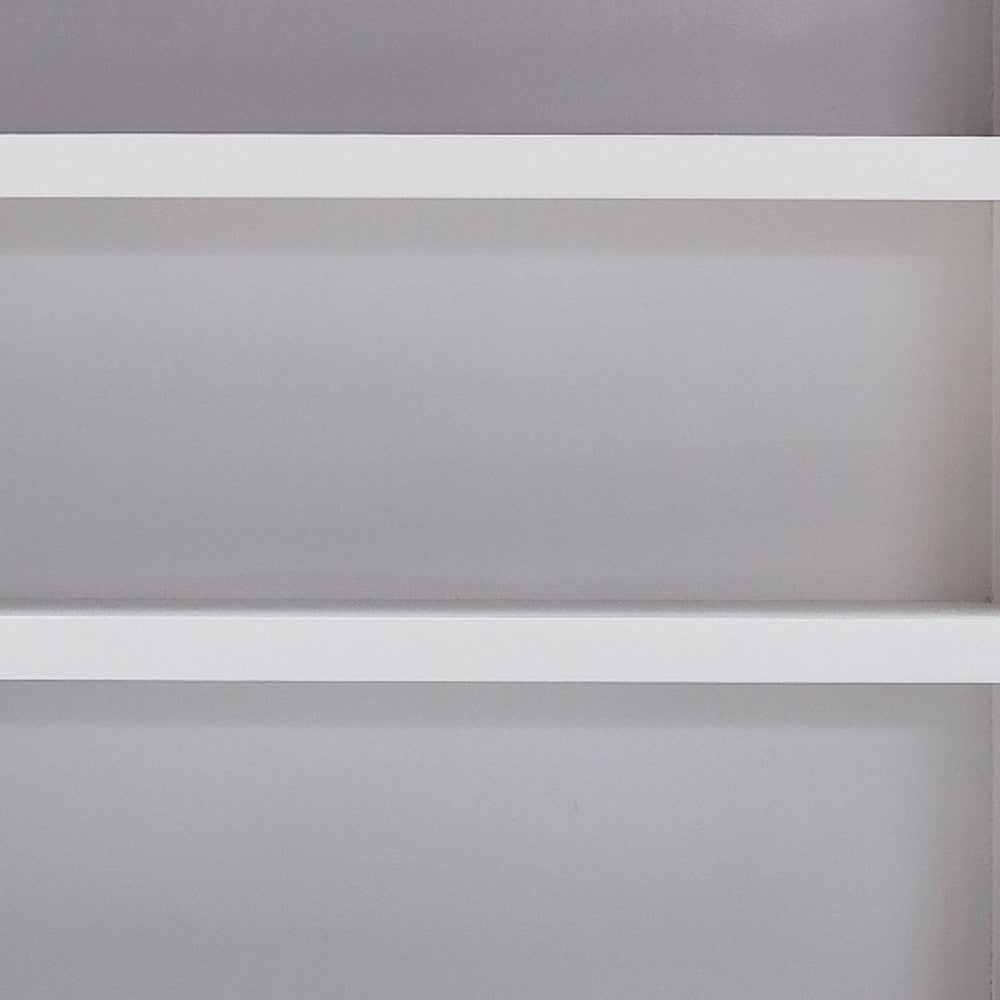 Classic White Bookcase