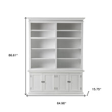 Classic White Double Bay Hutch Unit