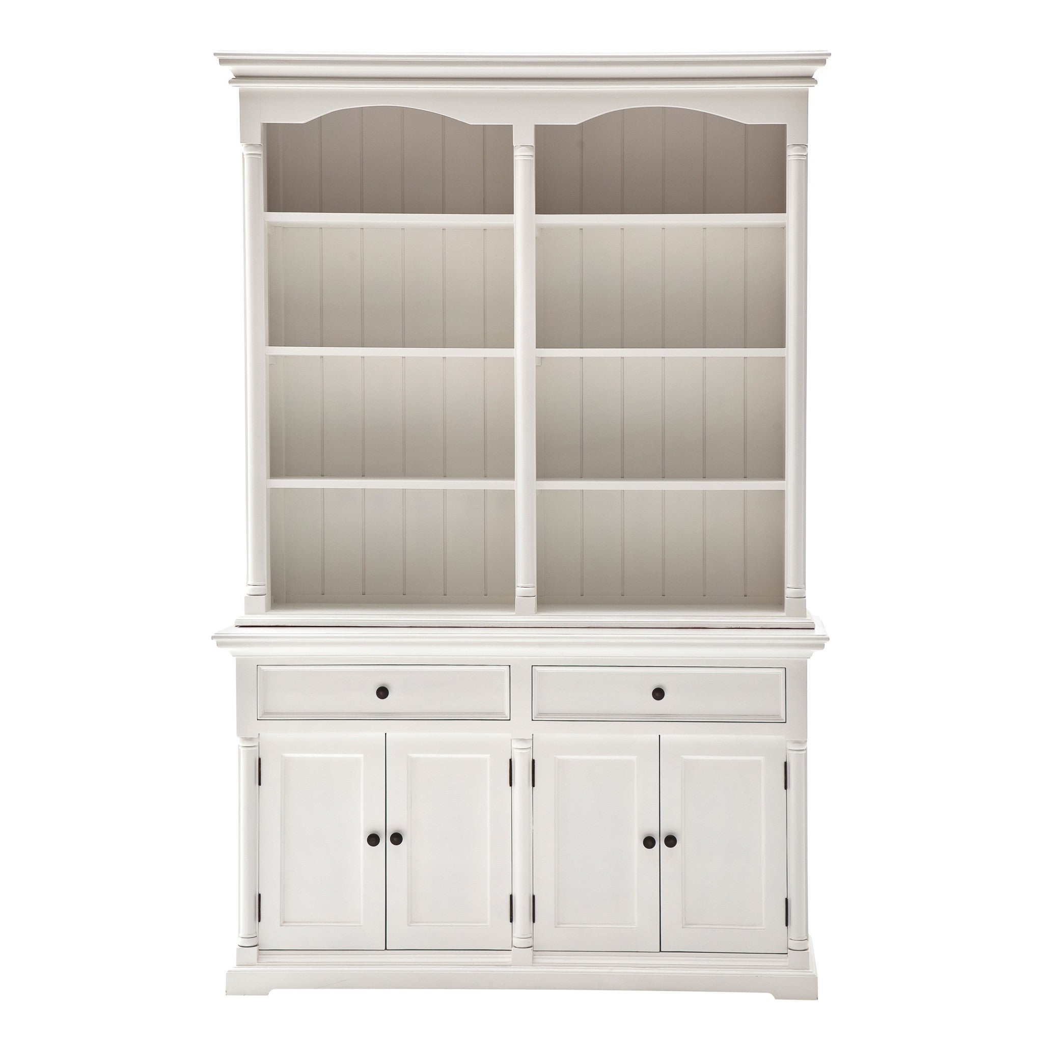 Classic White Hutch Cabinet