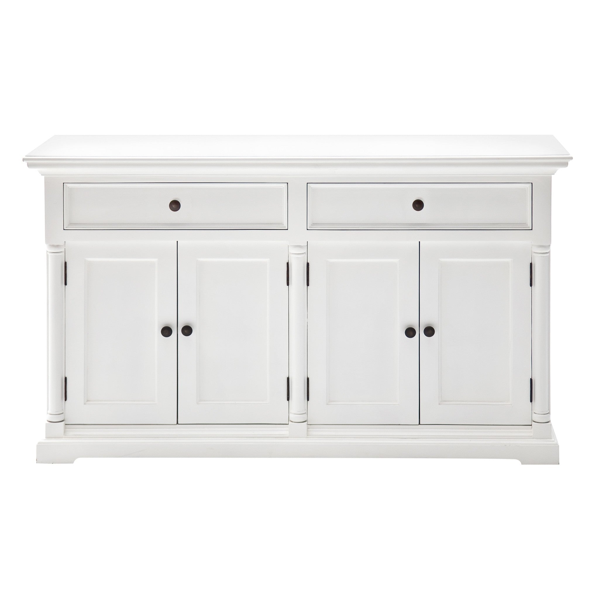 Classic White Hutch Cabinet