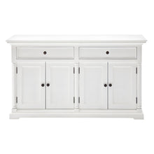 Classic White Hutch Cabinet