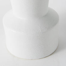 White Contempo Deco Ceramic Vase 9