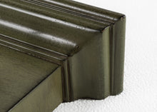 Rustic Antiqued Green Four Hook Hanging Coat Rack