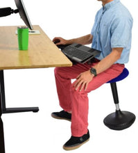 藍色高轉主動平衡椅