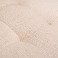 Natural Brown Cotton Wingback Dining Chairs Set Of 2