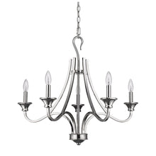Michelle 5-Light Polished Nickel Chandelier
