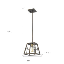 Charley 1-Light Oil-Rubbed Bronze Mini-Pendant