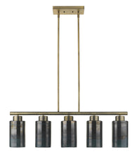 Monet 5-Light Brass Pendant