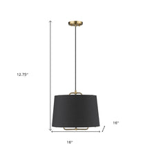 Lamia 1-Light Gold Mini Pendant