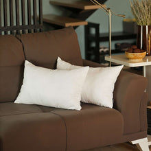 2 件套白色現代腰靠抱枕