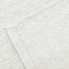 Pearl White Soft Textured Shower Curtain