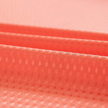 Coral Sheer and Grid Shower Curtain and Liner Set