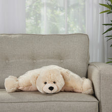 Foldable Plush Polar Bear Pillow