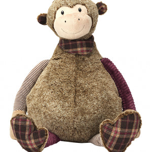 Brown 23" X 24" Novelty Polyester Throw Pillow