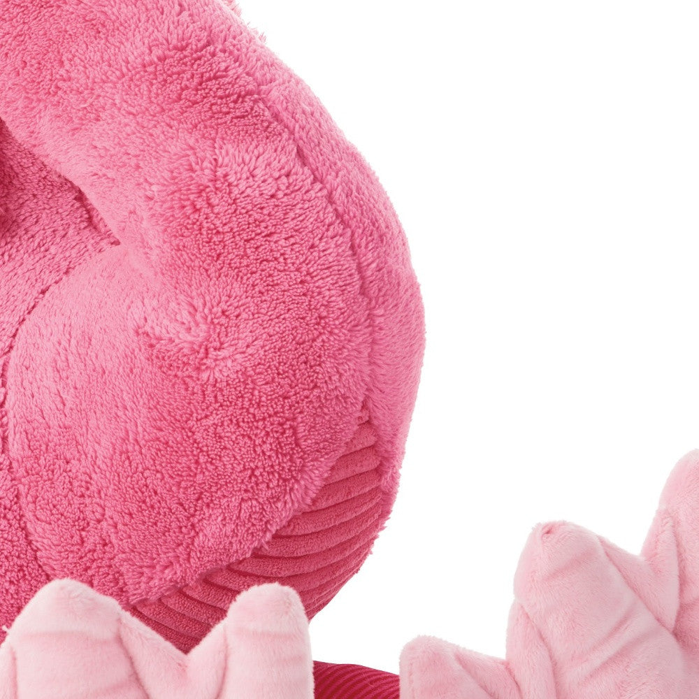 18" X 26" Pink Novelty Handmade Polyester Throw Pillow