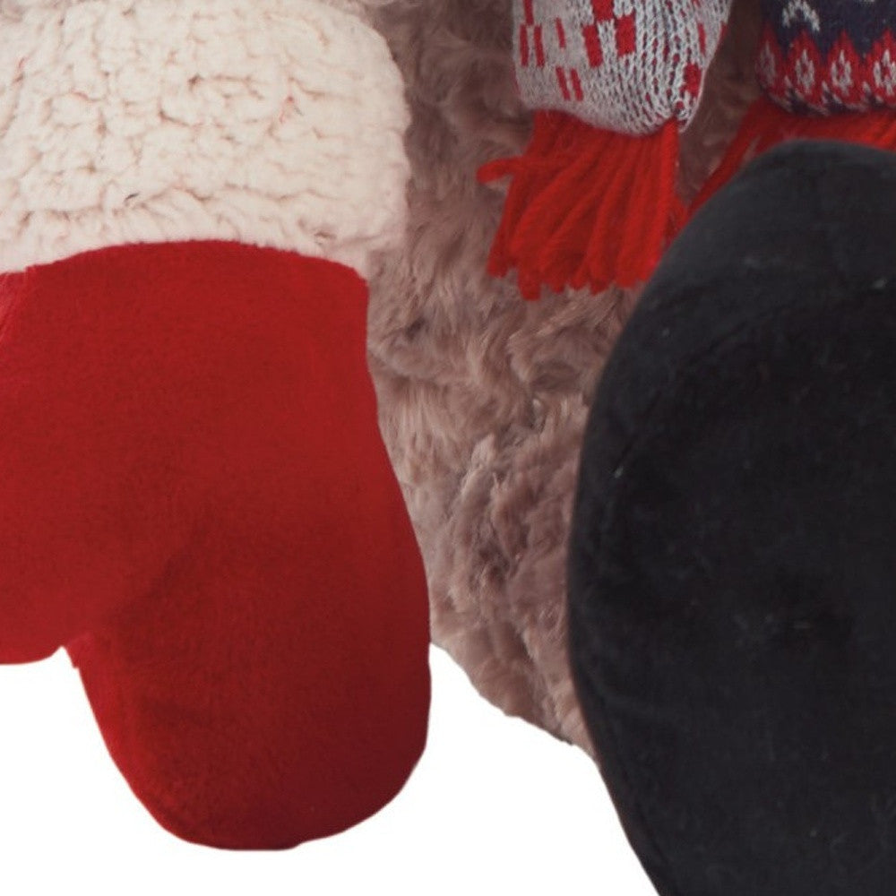 灰色 23" X 24" 新穎滌綸抱枕