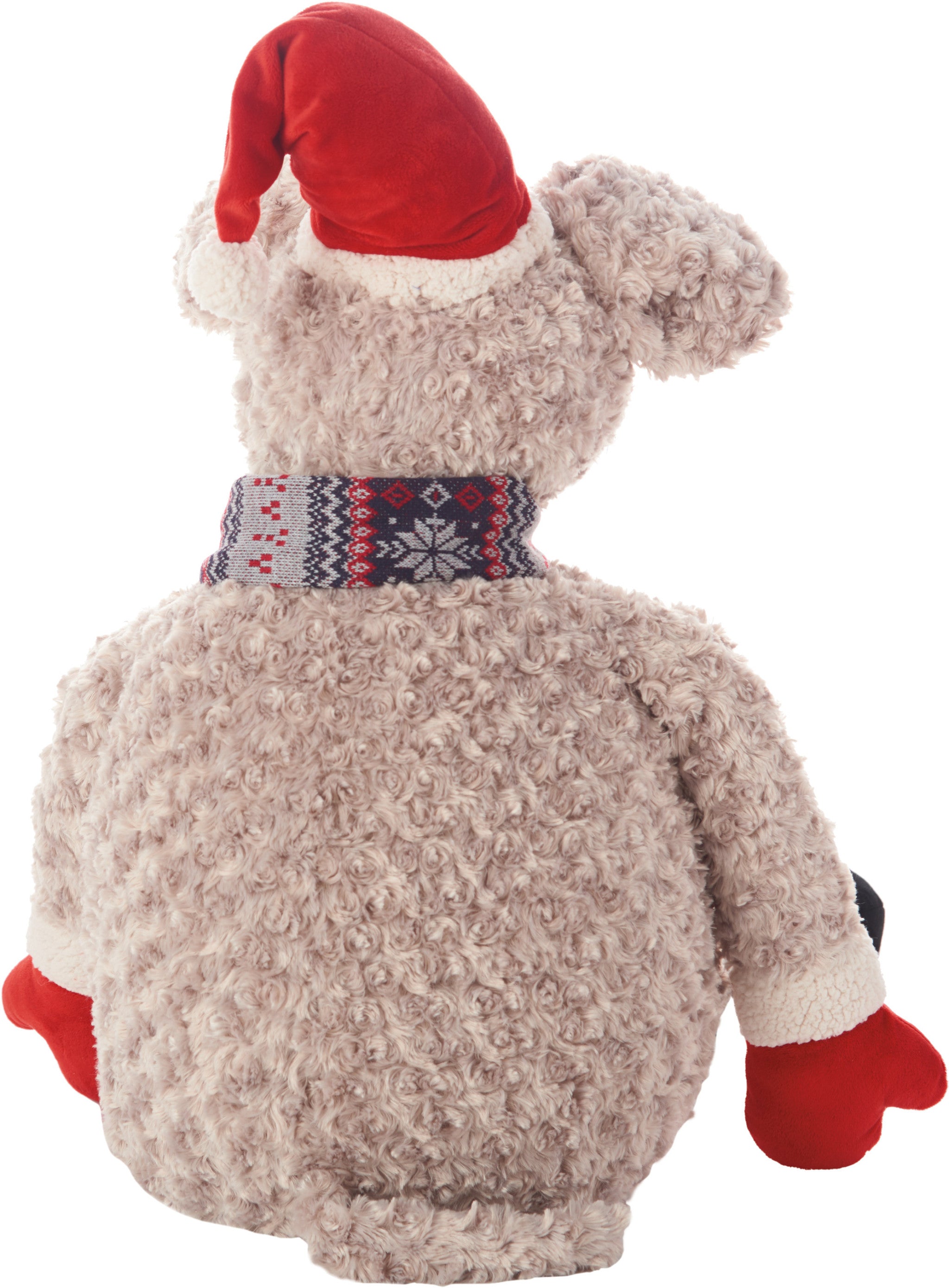 灰色 23" X 24" 新穎滌綸抱枕