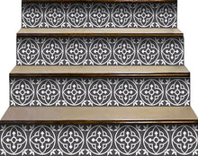 Tulipa Gray and White Peel and Stick Removable Tiles - 7