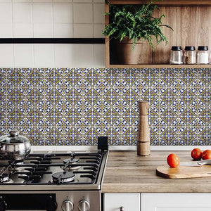 Neutral Gina Peel And Stick Removable Tiles - 6" x 6"