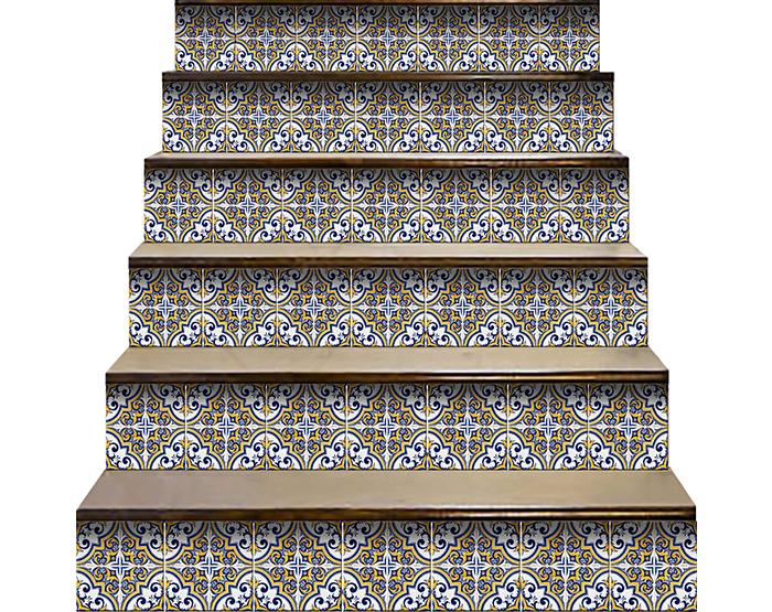 Neutral Gina Peel And Stick Removable Tiles - 6" x 6"