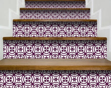 Merlot Lisa Removable Peel and Stick Tiles - 6