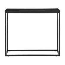 Modern Black Gloss on Black Console Table
