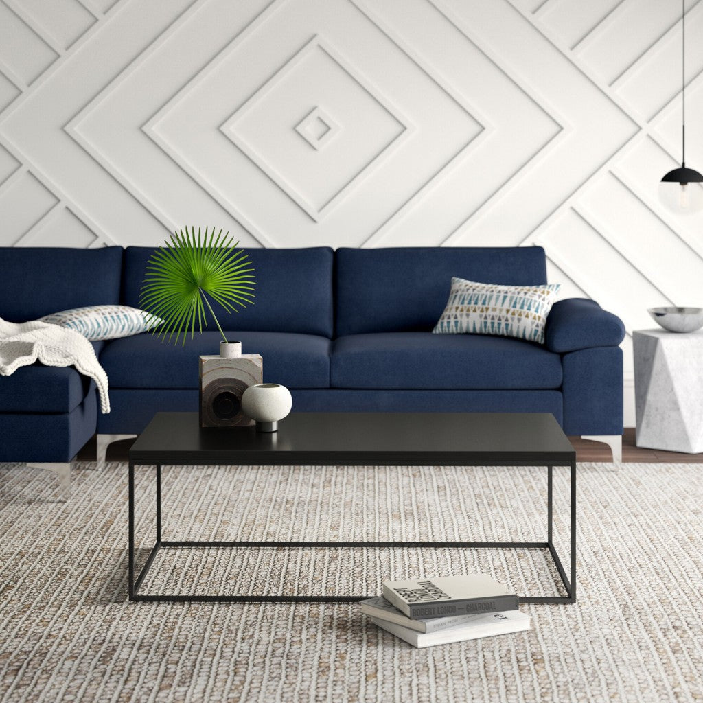 黑底黑高光咖啡桌