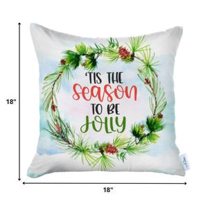 Tis the Season Christmas Throw Pillow