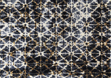 2' x 3' Modern Ombre Geo Washable Floor Mat