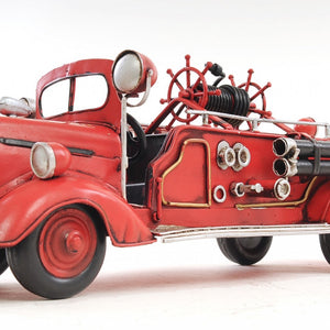 c1938 Ford Red Fire Engine Sculpture