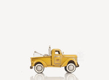 c1926 Pennzoil Tow Truck Yellow Model Sculpture
