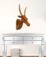 Elk Head Traditional Teak Root Wall Décor