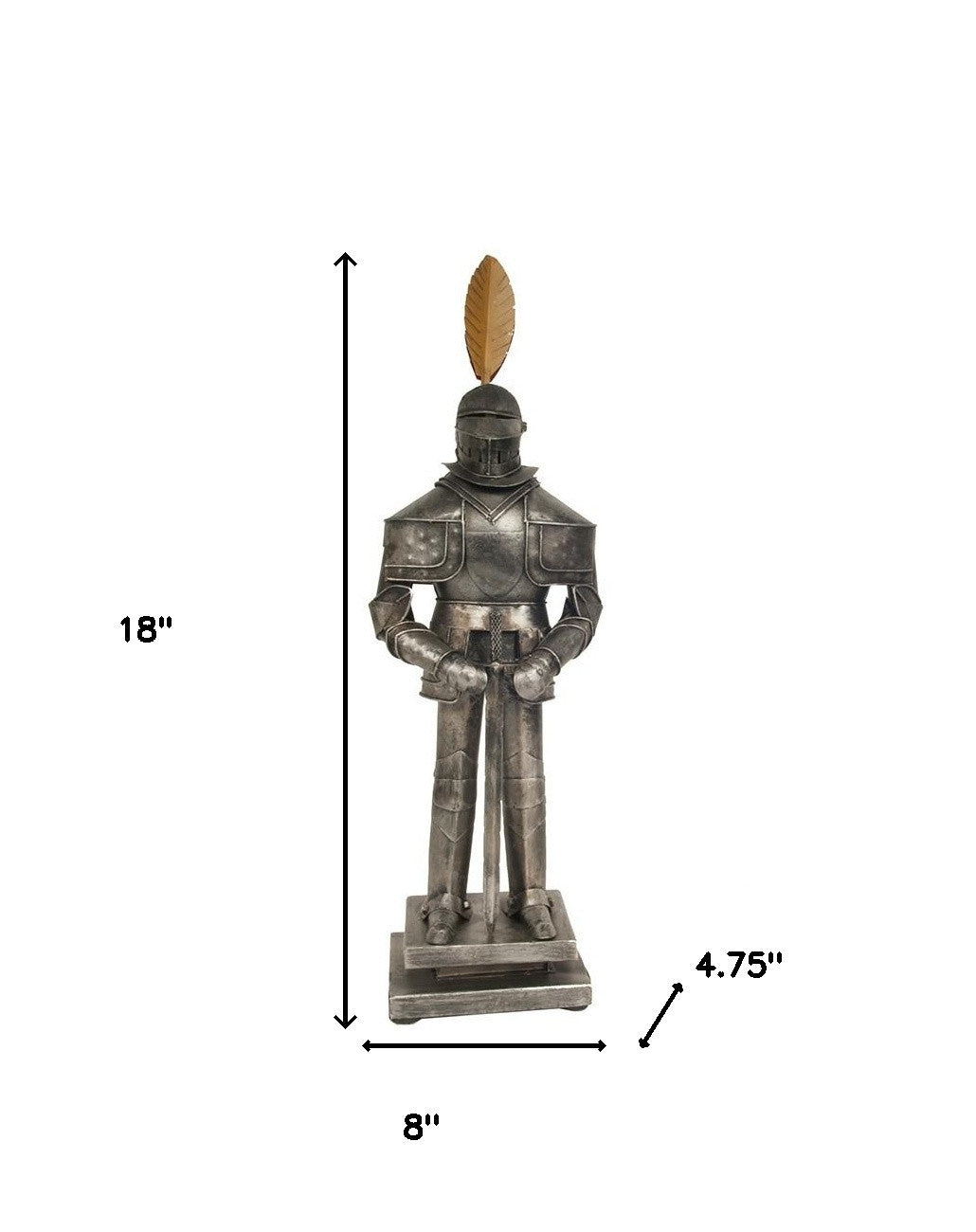 15th Century Armor Suit Sculpture