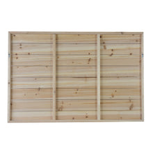 Azulejo Floral Pattern Wood Plank Wall Art