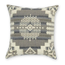 Ultra Soft Light Gray Southwest Handmade Pillow Cover - 16