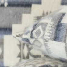 Ultra Soft Light Gray Southwest Handmade Pillow Cover - 16