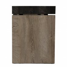 Black Wood and Iron Writing Desk