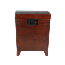 Brown Solid Wood Square End Table 24