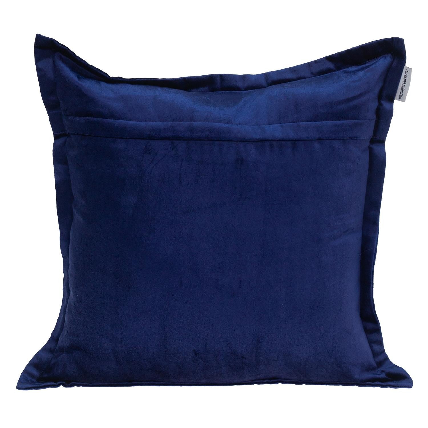 Premier 20" Soft Touch Royal Blue Solid Color Accent Pillow