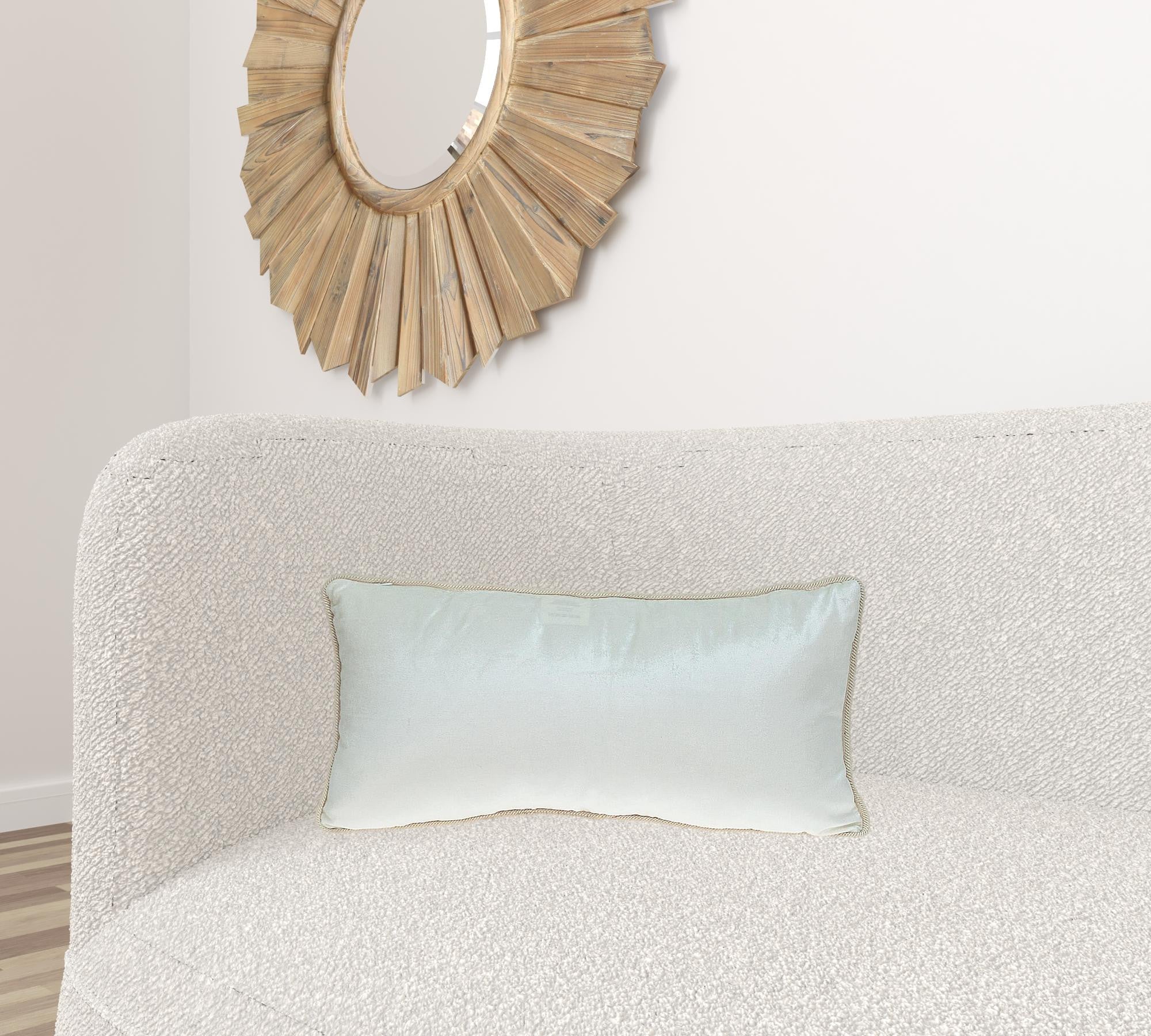 象牙色和粉色雙面天鵝絨抱枕