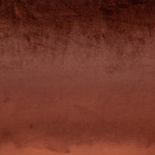 Reversible Gold and Brown Lumbar Velvet Throw Pillow