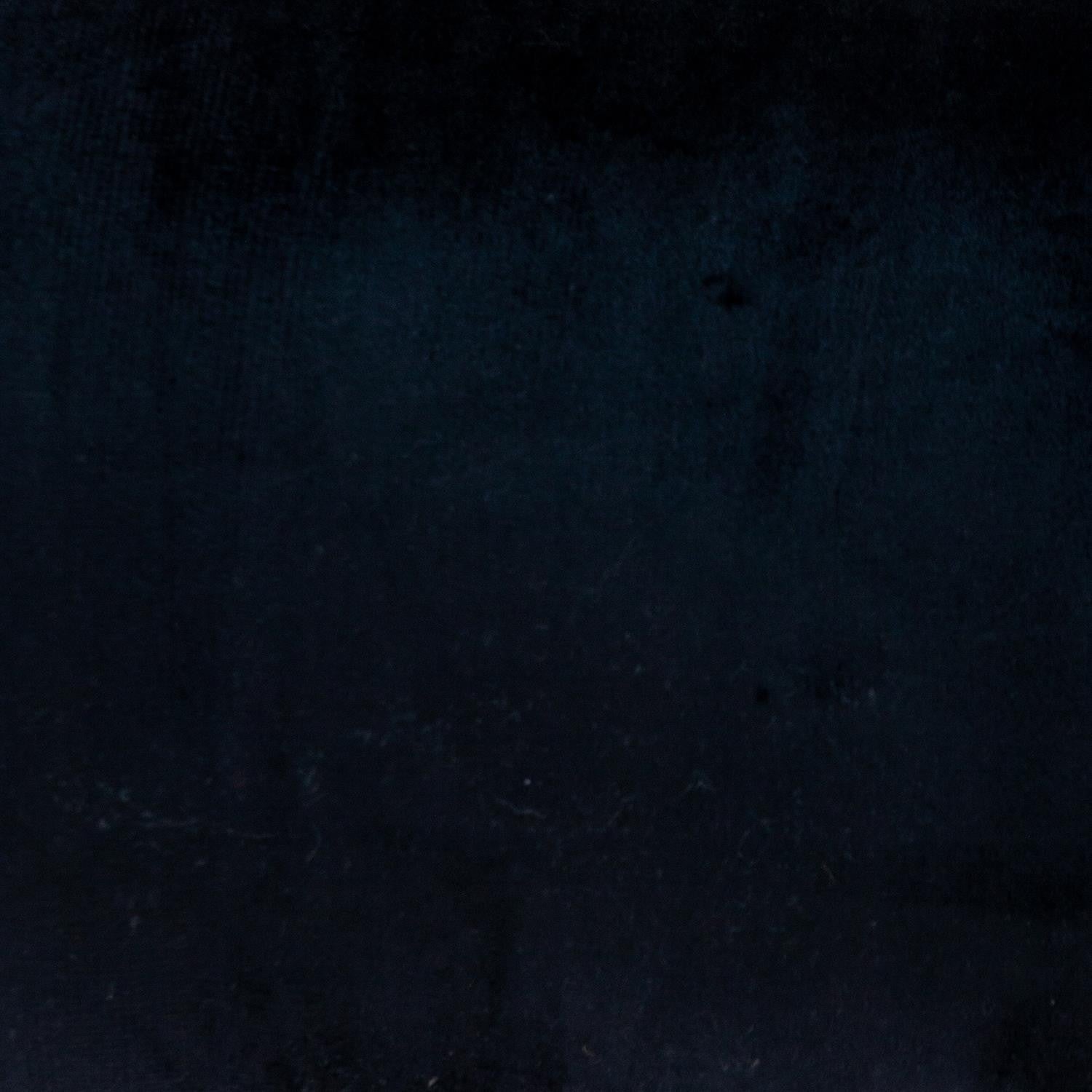 Reversible Black and White Lumbar Velvet Throw Pillow